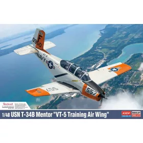Academy - 1/48 USN T-34B Mentor  VT-5 Training Air Wing