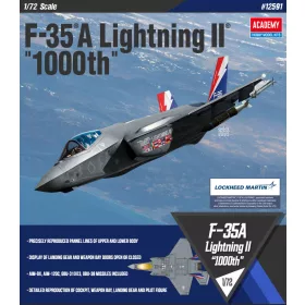 Academy - F-35A Lightning Ii "1000Th"