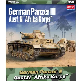 Academy - German Panzer III Ausf.N Afrika Korps