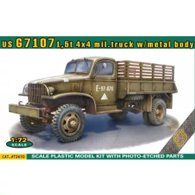 ACE - US G7107 1,5t 4x4 army truck w/metal body