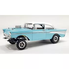 Acmemodels - 1957 Chevrolet Bel Air *Gasser* blue/white