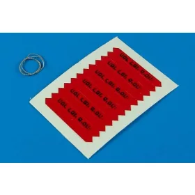 Aerobonus - Remove before flight flags -IDF- black l