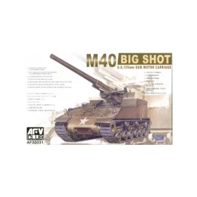 AFV-Club - M40  Big Shot  155mm Gun Motor Carriage