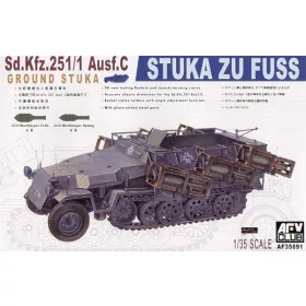AFV-Club - Sd.Kfz. 251/ 1 Ausf. C  Stuka zu Fu