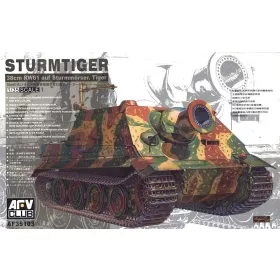 AFV-Club - Sturmtiger - 38cm RW61 auf Sturmm rser Tiger