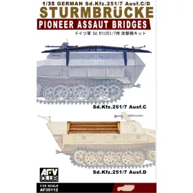 AFV-Club - Sturmbr cke f r 251/7 Ausf. D/C