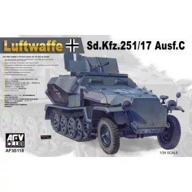 AFV-Club - Sd.Kfz. 251/17 Ausf C - Luftwaffe