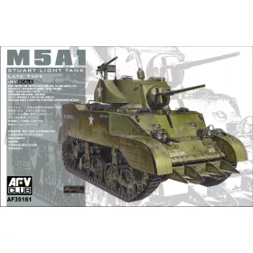 Afv-Club - M5A1 Stuart Light Tank Late Type
