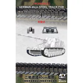 AFV-Club - 40cm Steel Tracks for late Pz.III   mid Pz.IV