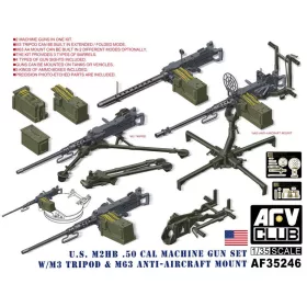 AFV-Club - Browning M2 HB .50 Cal Machine Gun Set