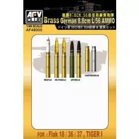 AFV-Club - German 8 8cm L/ 56 Ammo