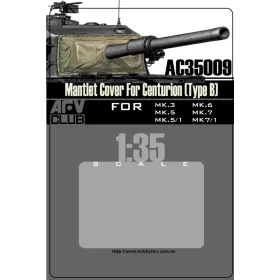 AFV-Club - Mantlet Cover for Centurion - Type B
