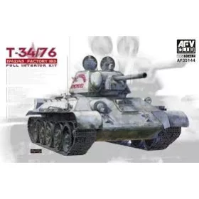 AFV-Club - T-34/76 1942 / 43 No.183 w/ full Interior