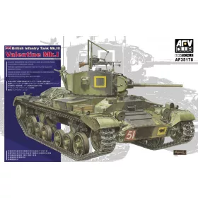AFV-Club - British Infantry Tank Mk.III  Valentine Mk.I