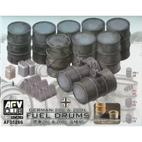 Afv-Club - German 20L   200L Fuel Drums