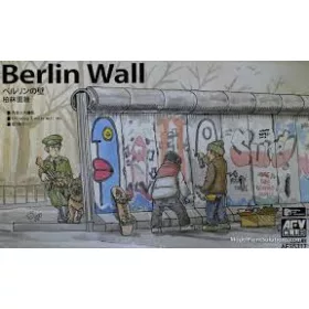 Afv-Club - Berlin Wall 3 units wall set