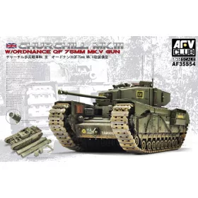 Afv-Club - Churchill MK III 75mm Limited Edition Kit
