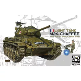 Afv-Club - M24 Chaffee Light Tank the First Indochi