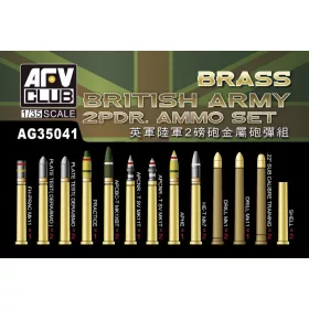 Afv-Club - British Army 2PDR Ammo Brass Set