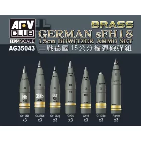 Afv-Club - SFH18 Howitzer Ammunition
