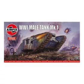 Airfix - WWI  Male  Tank Mk.I Vintage Classics