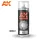 AK Interactive - Matt Varnish - Spray 400Ml (Includes 2 Nozzles)