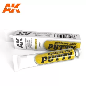   AK-Interactive - AK104 MODELING GREY PUTTY - Acrylic Auxiliary Products (20 ml)