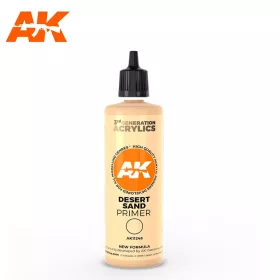   AK-Interactive - AK11248 Desert Sand Primer (100 ml) - 3rd Generation Acrylic