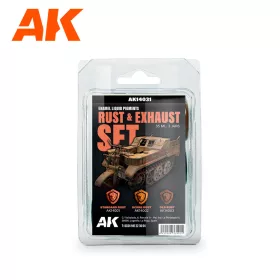 AK-Interactive - Rust   Exhaust Set - Liquid