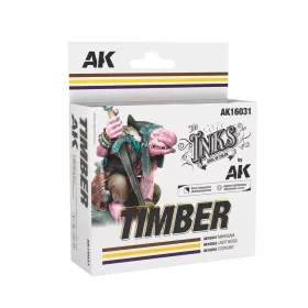 AK Interactive - Timber Colors Set