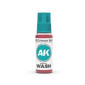 AK Interactive - Crimson Veil Wash 18Ml