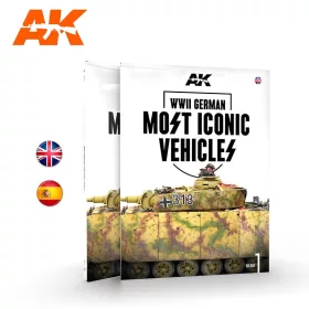   AK Interactive - Wwii German Most Iconic Ss Vehicles. Vol 1 - English