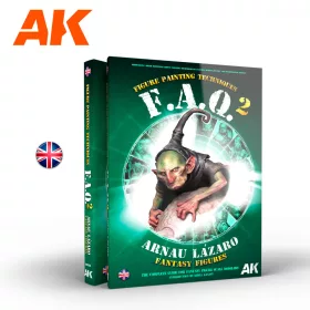   AK Interactive - Faq 2 Fantasy Figures Painting Techniques By Arnau L zaro - English