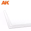 AK Interactive - 0.25mm thickness x 245 x 195mm - STYRENE SHEET