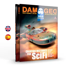 AK Interactive - SPECIAL SCIFI. DAMAGED Book (English)