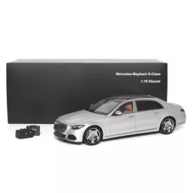   Almost-Real - 1:18 MERCEDES-MAYBACH-S-CLASS 2021 - HIGHTECH SILVER - ALMOST REAL