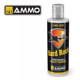   AMMO by MIG Jimenez - AMMO Hard Rock Super Durable Glossy Varnish (60ml) - Jar 60 mL