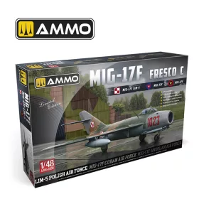 AMMO by MIG Jimenez - 1/48 MiG-17F/LIM-5 Poland-Cuba-Angola