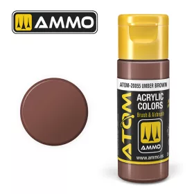 AMMO - ATOM COLOR Umber Brown