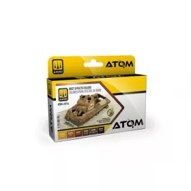 AMMO by MIG Jimenez - ATOM Rust Effects Colors Set - 6x 20ml