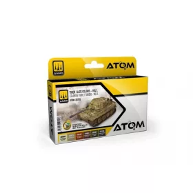   AMMO by MIG Jimenez - ATOM Tiger I Late Colors Set Vol.1 - 6x 20ml