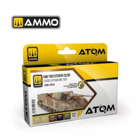 AMMO by MIG Jimenez - ATOM King Tiger Exterior Colors Set