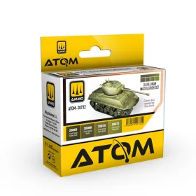 AMMO by MIG Jimenez - ATOM Olive Drab Modulation Set