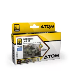 AMMO by MIG Jimenez - ATOM US Armor WWII Colors Set