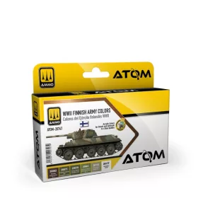AMMO by MIG Jimenez - ATOM WWII Finnish Army Colors Set