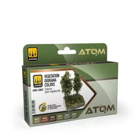 AMMO by MIG Jimenez - ATOM Vegetation Diorama colors Set