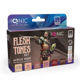 AMMO by MIG Jimenez - IONIC COLORS Flesh Tones Set