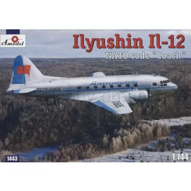 Amodel - Ilyushin IL-12  Coach  Soviet cargo air.