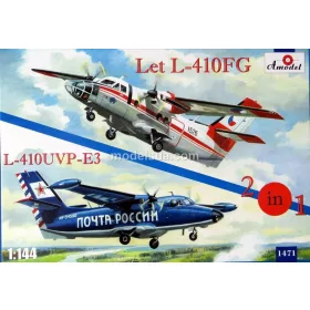 Amodel - Let L-410FG   L-410UVP-3 aircraft (2kits