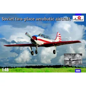 Amodel - Yak-52 Soviet two-seat aerobatic airc.